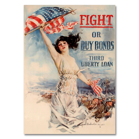 "Fight or Buy Bonds" Poster
