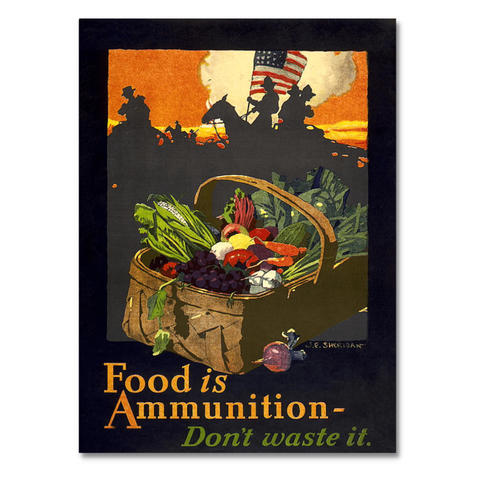 "Food is Ammunition" Magnet