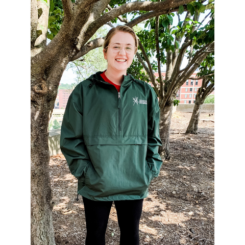 Intersections Logo Packable Jacket - Green