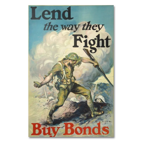 "Lend the Way They Fight" Poster