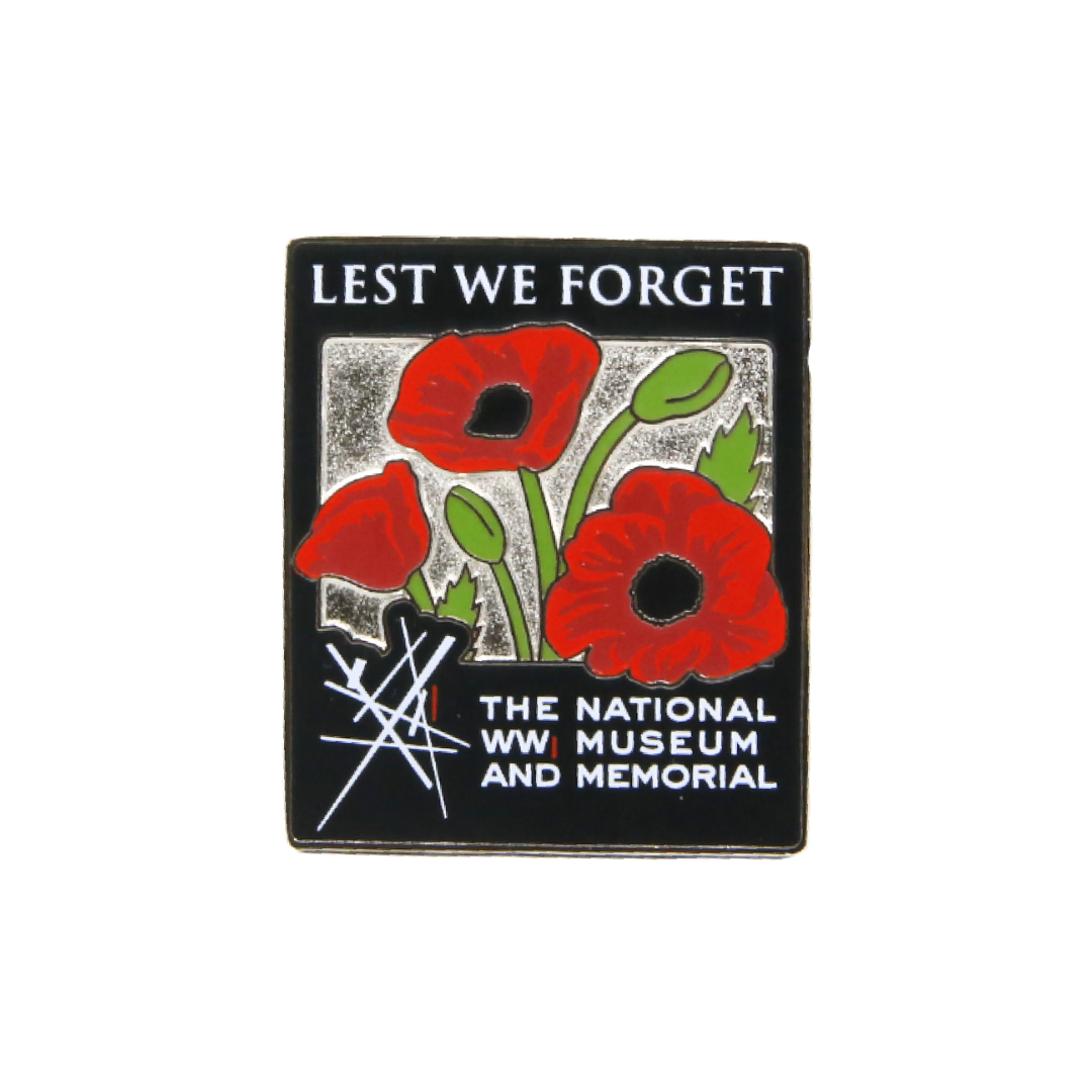 1914-Allies-1918 Lapel Pin, National Symbols the Poppy & Le Bleuet - Lest  We Forget UK