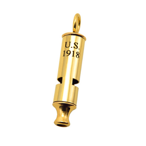 1918 Brass Trench Whistle