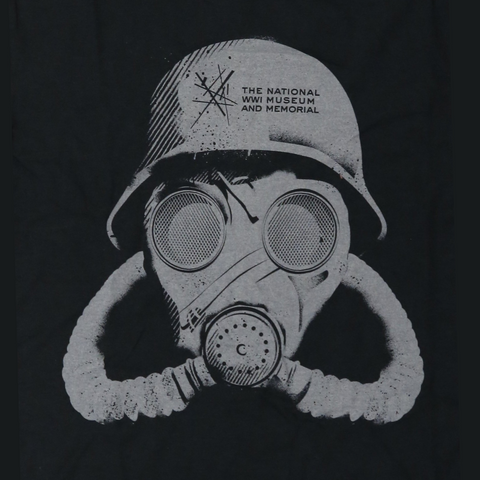 Long Sleeve Gas Mask T-Shirt