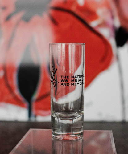 Intersections Logo Double Shot Glass