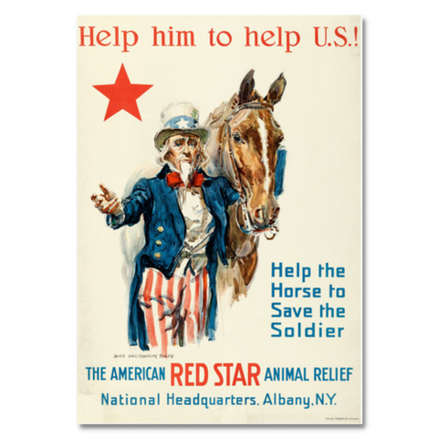 "Help Him to Help U.S.!" Mini Poster