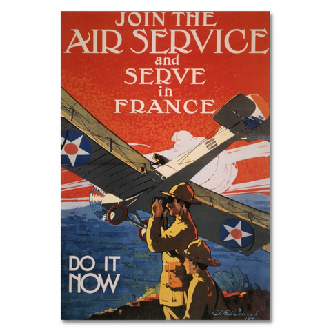 "Join the Air Service" Poster