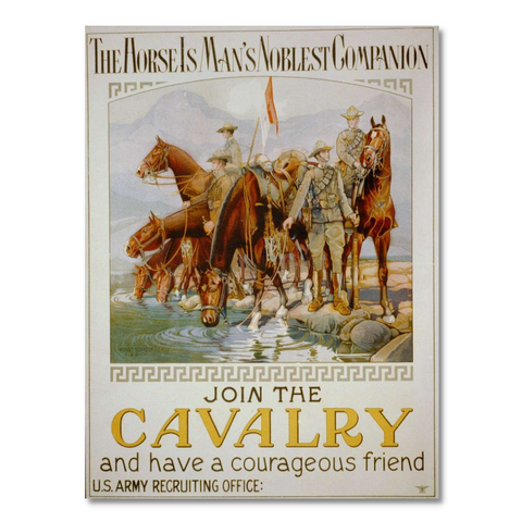 "Join the Cavalry" Poster