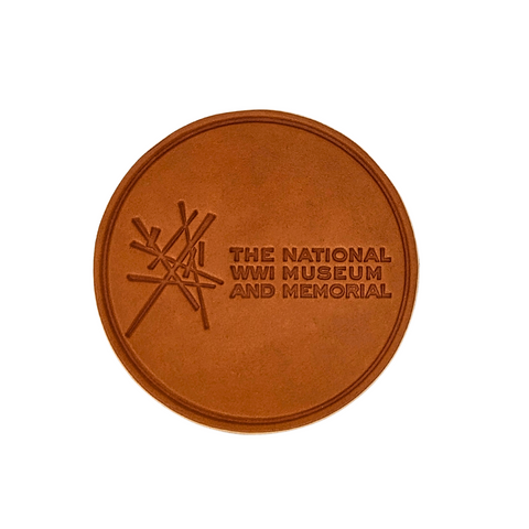 Logo Leather Coaster