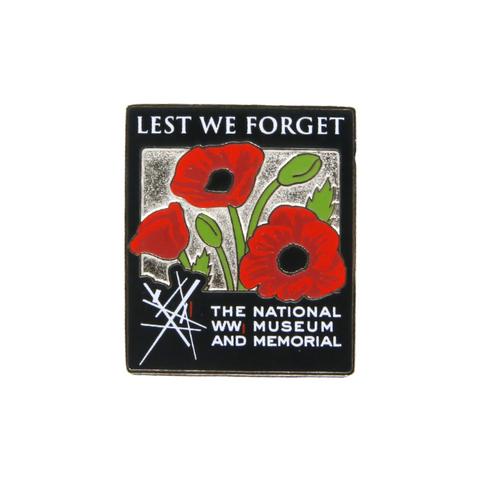 "Lest We Forget" Pin
