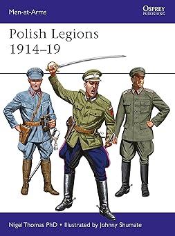 The Illustration shows three polish soldiers in uniform. 
