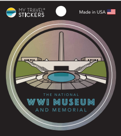 National WWI Museum and Memorial Travel Stickers Collection
