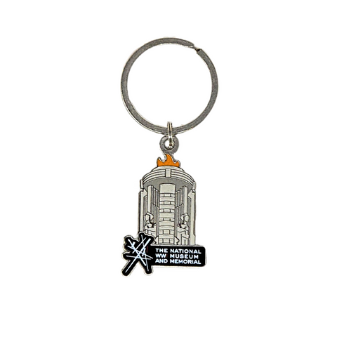 Liberty Memorial Tower Keychain