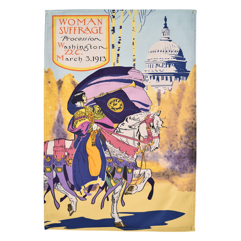 Washington DC Suffrage Tea Towel