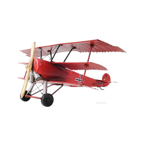 1917 Red Baron Fokker Triplane Model