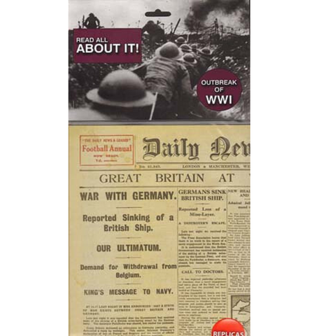 Replica WWI Newspaper