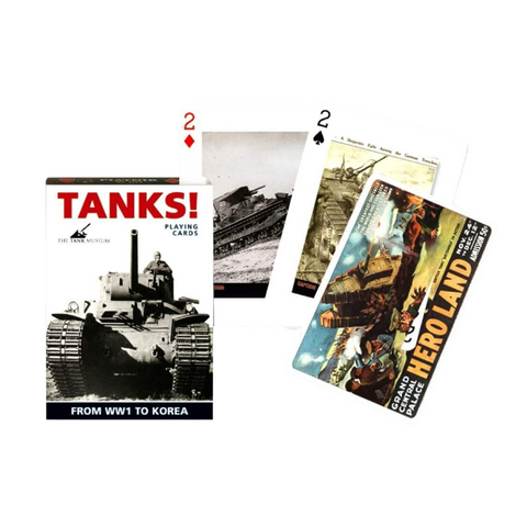 Tanks From WWI to Korea Playing Cards