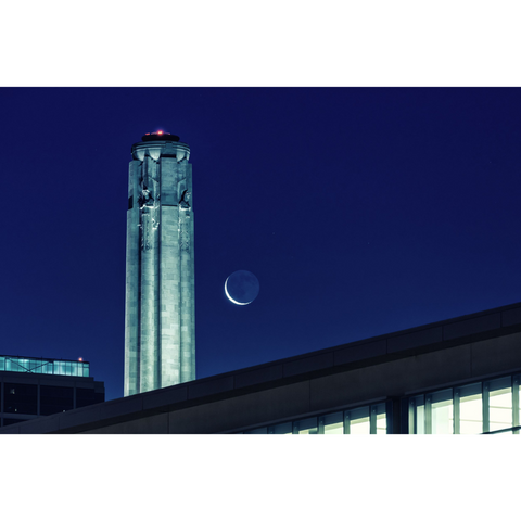 Tower and Moon Magnet