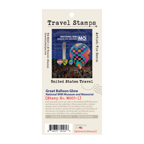 Travel Stamps National WWI Museum & Memorial Collection
