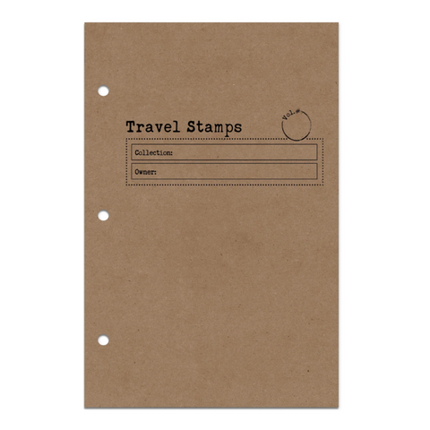 Travel Stamps Collection Booklet