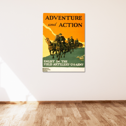 "Adventure and Action" Poster