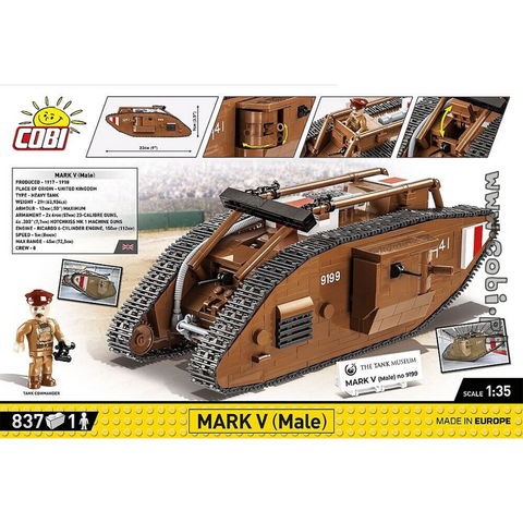 COBI Mark V Male Tank