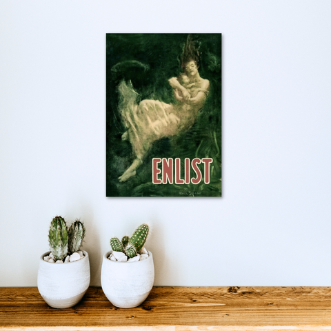 "Enlist" Mini Poster