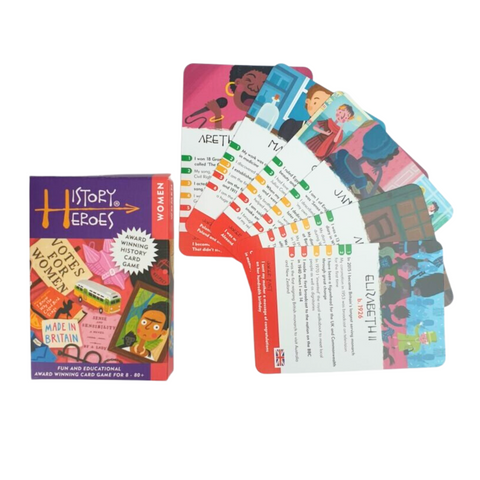 History Heroes Women's History Card Game