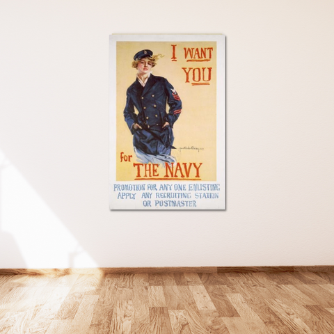 "I Want You for the Navy" Poster