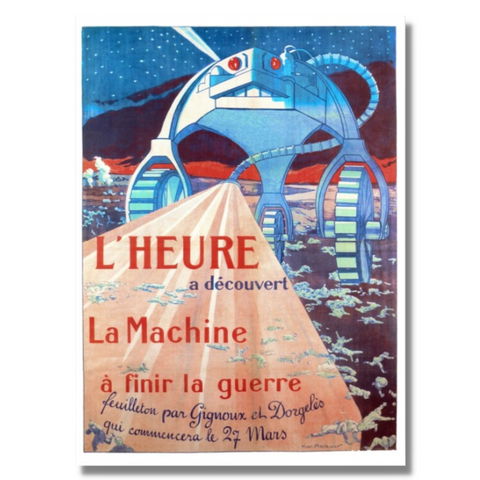 "La Machine" Mini Poster