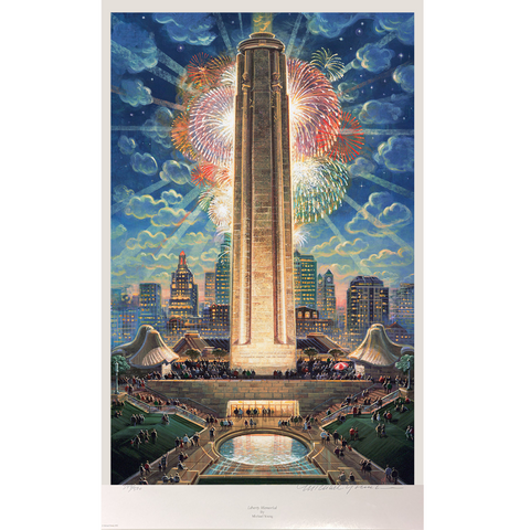 Michael Young Limited Edition Liberty Rededicated Art Print