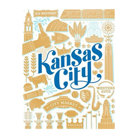 Kansas City Landmarks Print